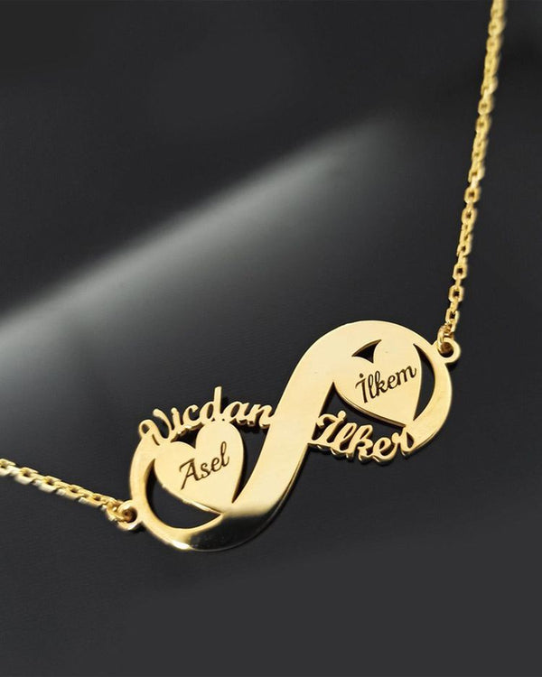 Customized Infinity Necklace