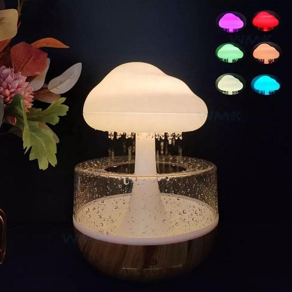 MUSHROOM RAIN HUMIDIFIER WITH NIGHT LIGHT