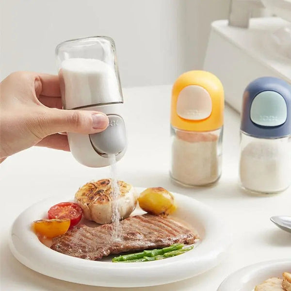 SALT & PEPPER PUSH BOTTLES