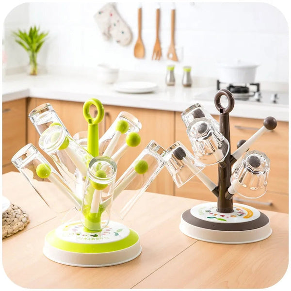 TREE SHAPED GLASS STAND