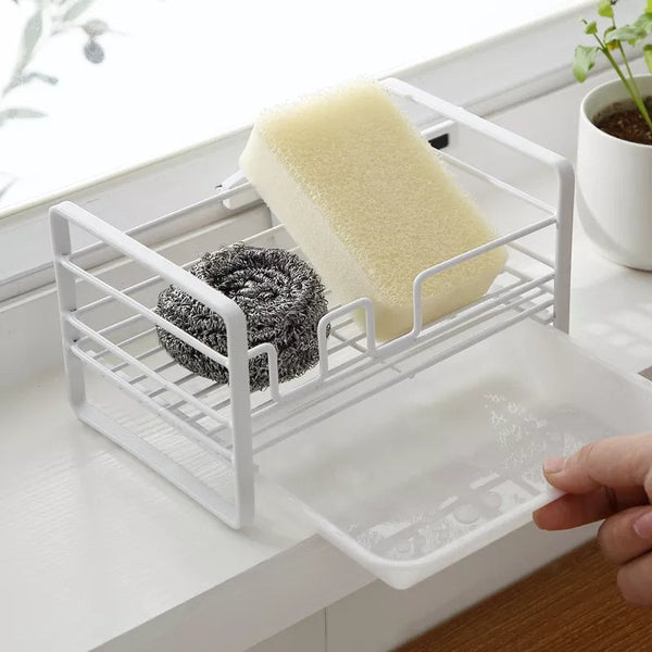 SOAP & SPONGES DRAIN RACK