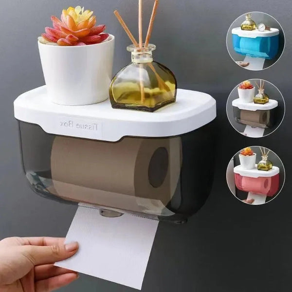 WALL MOUNTED TOILET PAPER HOLDER