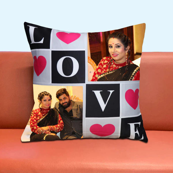 Customized Canvas Cushion  With Picture