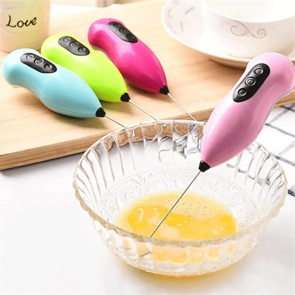 ELECTRIC HAND-HELD EGG & COFFEE BEATER