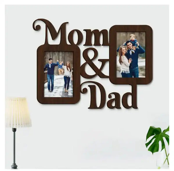 Wall Hanging Frame Mom & Dad Photo Frame 16 X 16