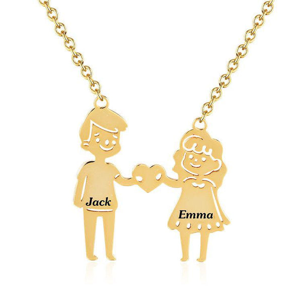 Customized Couple Necklace