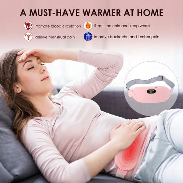 PERIODS CRAMP RELIEF BELT & HEATING MASSAGER