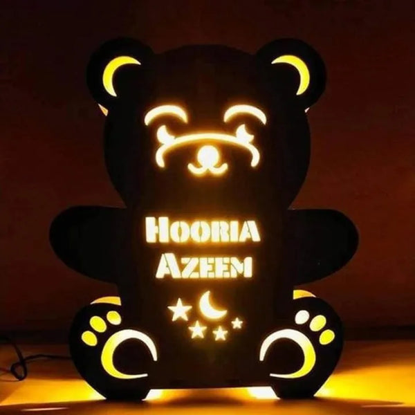 Customized wooden Led Table Lamp