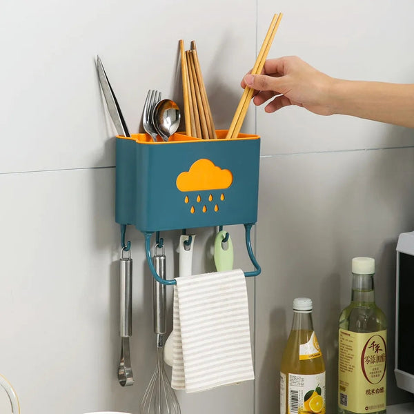 RAIN DROP CUTLERY HOLDER