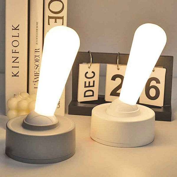 JOYSTICK LED DESK LAMP – USB CHARGING & AMBIENT NIGHT LIGHT