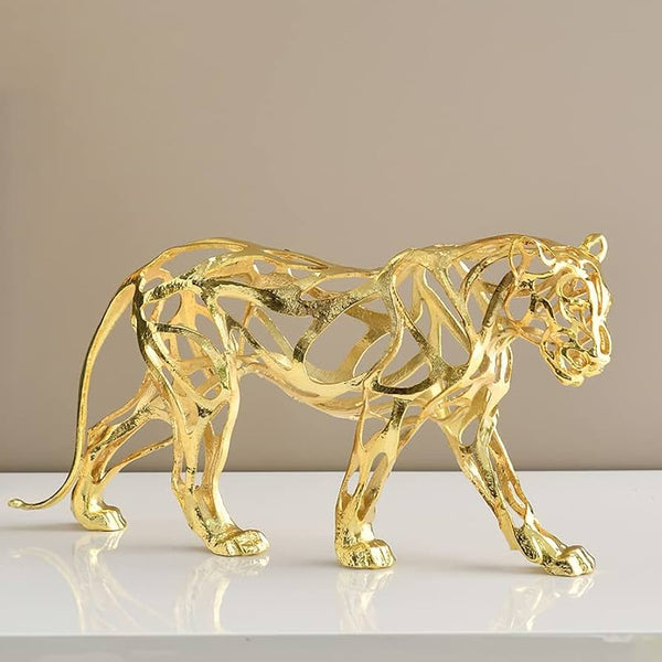 LUXOR METAL LION SCULPTURE VERSATILE DECORATIVE