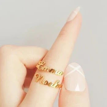 Customize Name Ring