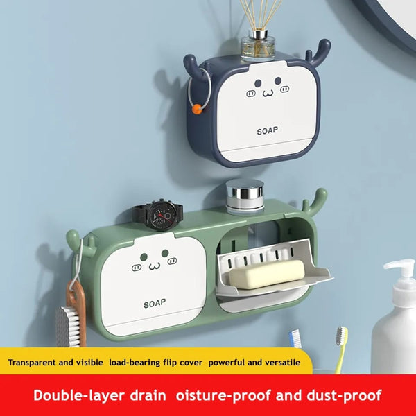 CARTOON WALL MOUNTED SOAP HOLDER