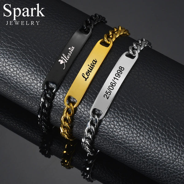 Customized Steel Braclet