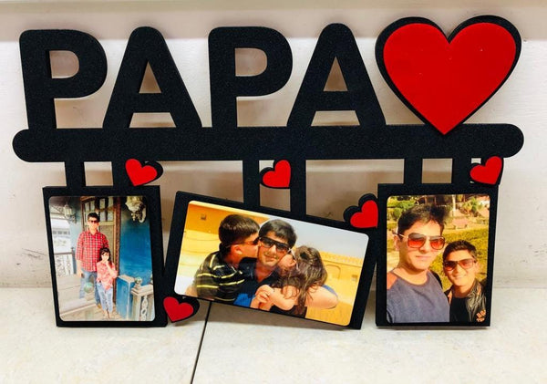 Customize Father day Frame Wooden material 15x12 size