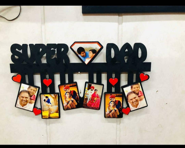 Customize Father day Frame Wooden material 15x12 size