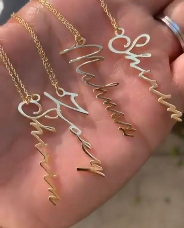 Customize Signature Necklace