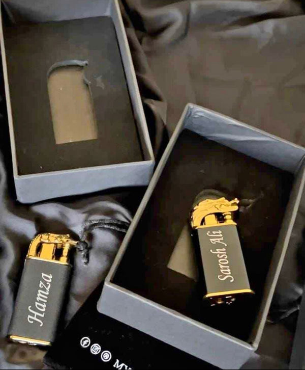 Customize Double Flame Dragon Lighter