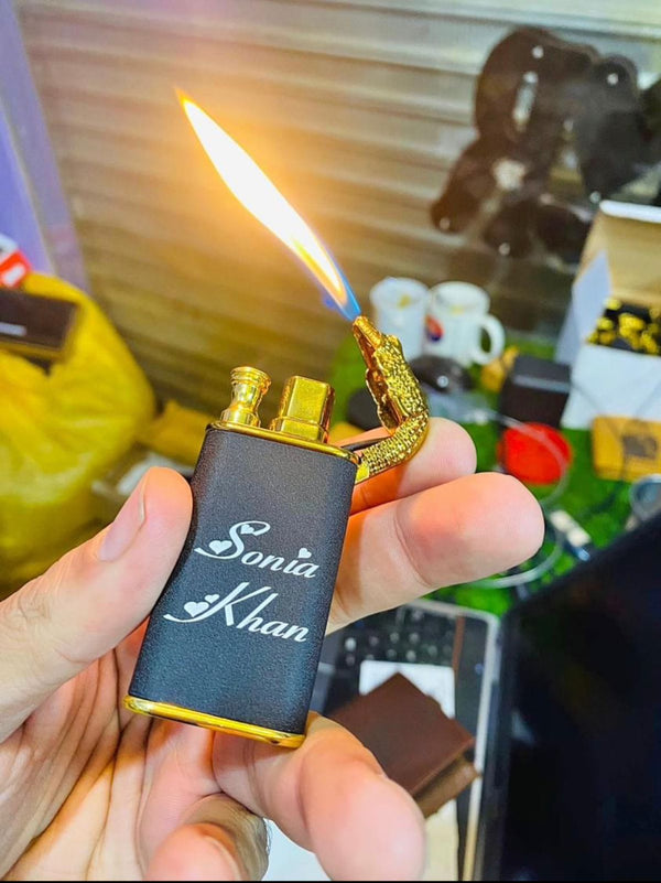 Customize Double Flame Dragon Lighter