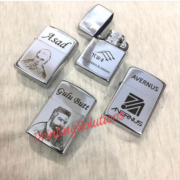 Customize Silver Zippo Lighter