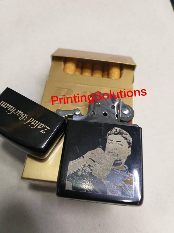 Customize black Zippo Lighter