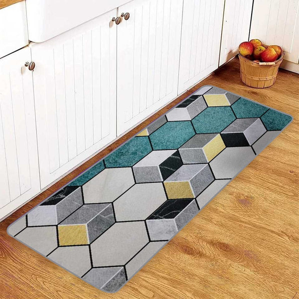 ABSORPTIVE MODERN ANTI-SLIP RUNNER MAT