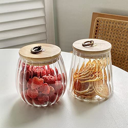 AIRTIGHT GLASS JAR 8.5*8.5*11.5CM