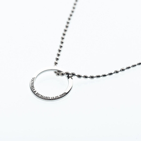 Personalized Ring Necklace