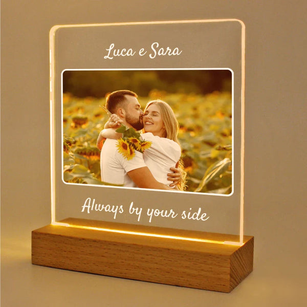 Custom Photo Lamp Gift for Her Couples Gift Idea Anniversary Gift for Him Custom Photo Gift for Christmas