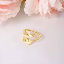 Customize Name Ring