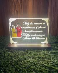 Customized Couple Led Name Lamp Table Top