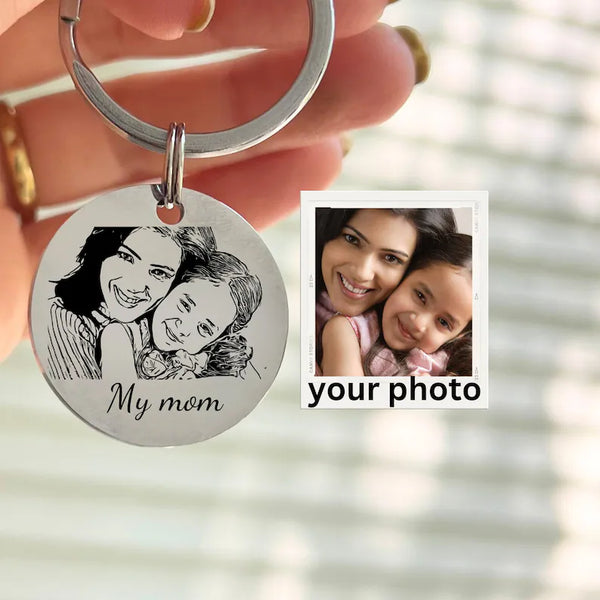 Personalized Photo Keychain