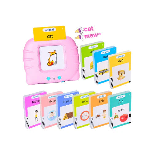 KIDS FLASH TALKING CARDS 200+  EDUCATIONAL WORDS